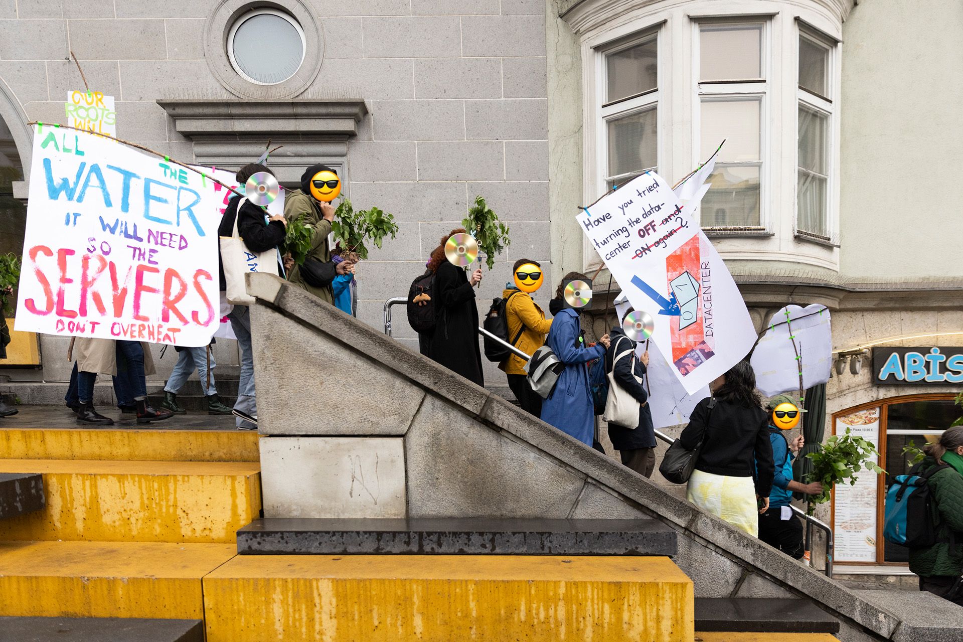 Demonstration in Linz